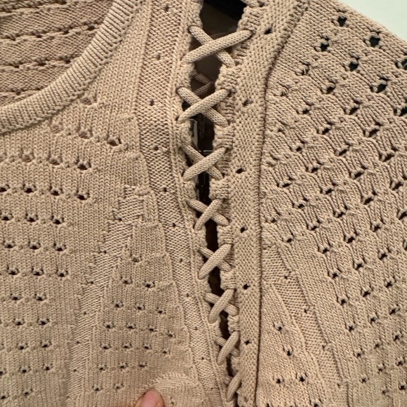 Ronny Kobo Collection Scoop Neck Long Sleeve size small $360 - Picture 6 of 9